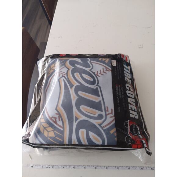 MLB Brewers universal tire cover for vehicles Fits up to 16 in rim Retail $49.99 - Picture 6 of 7
